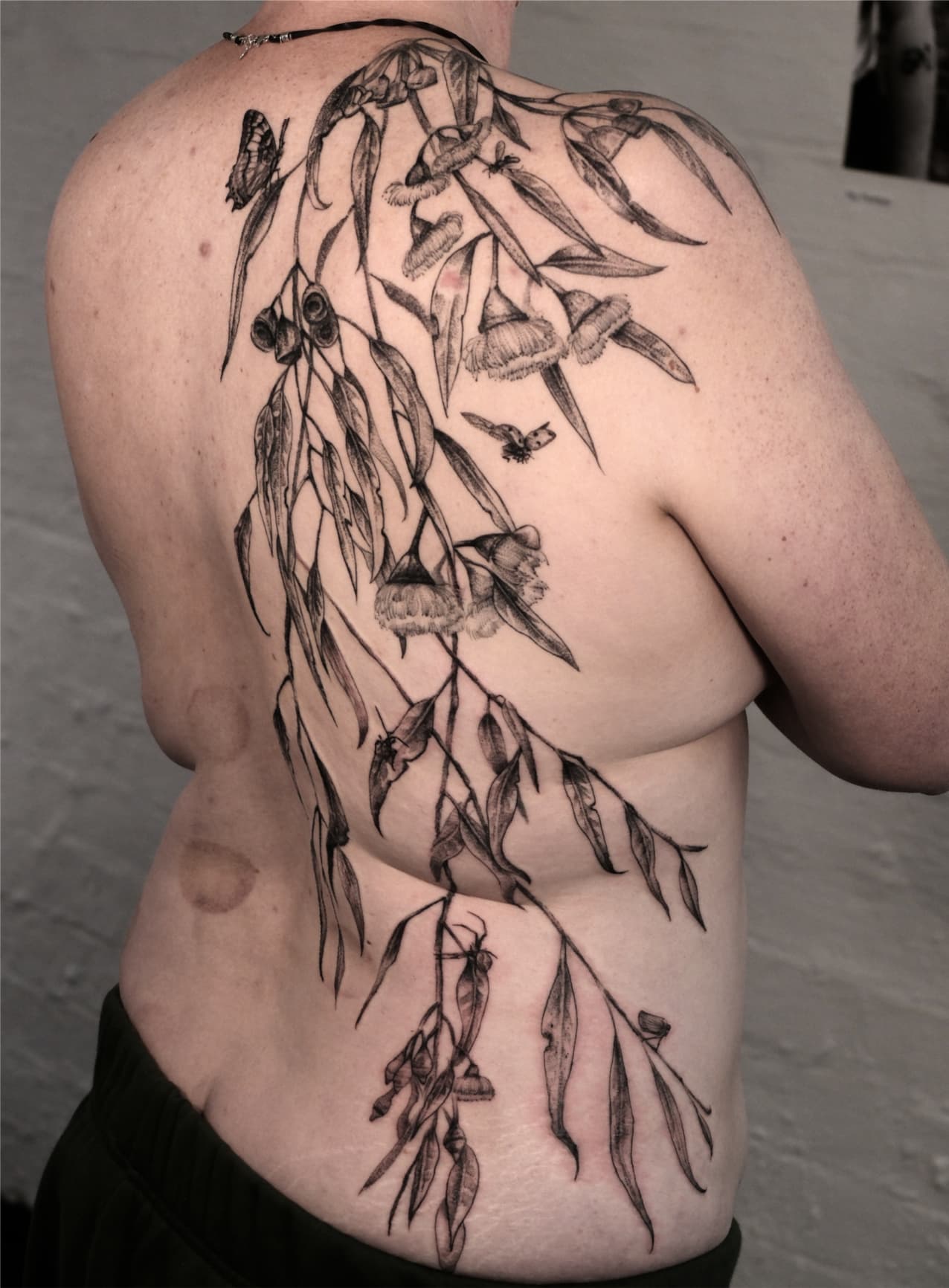 Tattoo by Jak Rapmund - back silverprincess