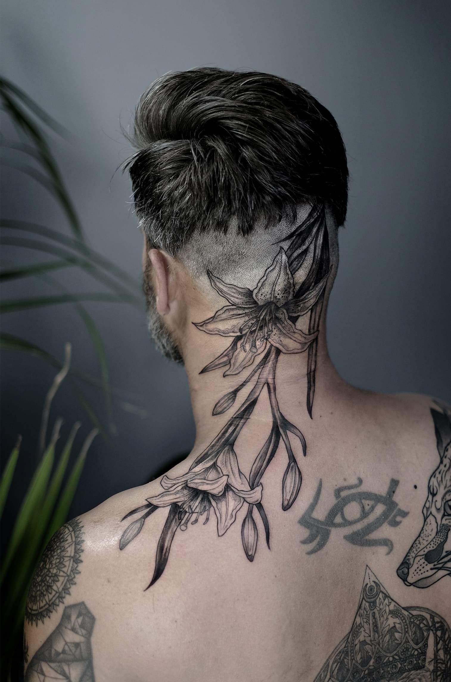Tattoo by Jak Rapmund - Head Lillys